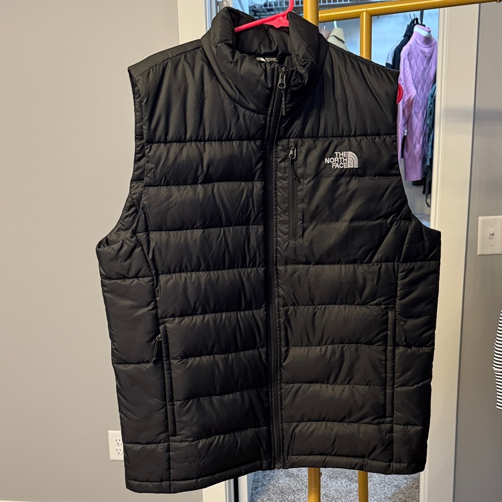 The North Face Black Puffer Vest